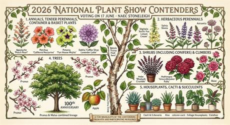 What could win the National Plant Show awards?